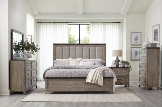 Newell Rustic Panel Bedroom Set 1412