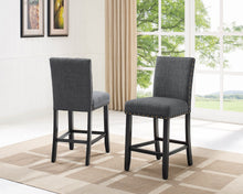 Load image into Gallery viewer, Wallace Gray/Black Counter Height Dining Set | 1713