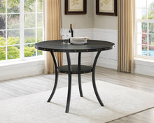 Load image into Gallery viewer, Wallace Gray/Black Counter Height Dining Set | 1713