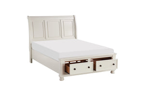 Laurelin White Storage Platform  Bedroom Set 1714