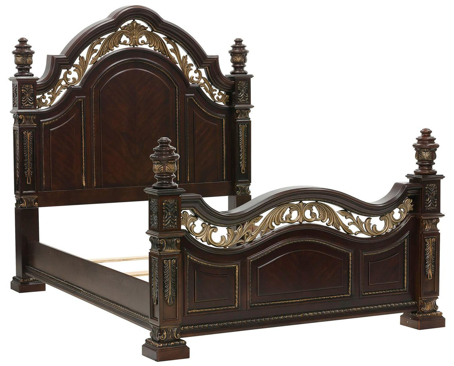 Catalonia Cherry  Panel Bedroom Set 1824 - Harwin Furniture