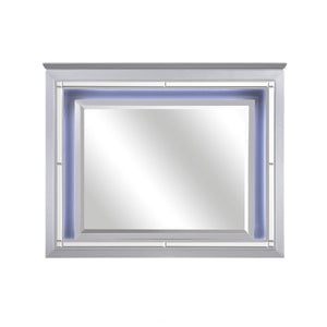 Allura Silver LED Panel Bedroom Set 1916