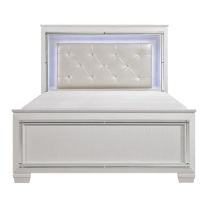 Allura White LED Panel Bedroom Set 1916