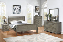 Load image into Gallery viewer, Louis Philip Gray Sleigh Bedroom Set B3550