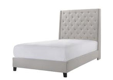 Load image into Gallery viewer, Chantilly Khaki Upholstered Queen Bed | 5265
