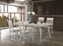 Load image into Gallery viewer, White Sands Chalk White Dining Set

2132
