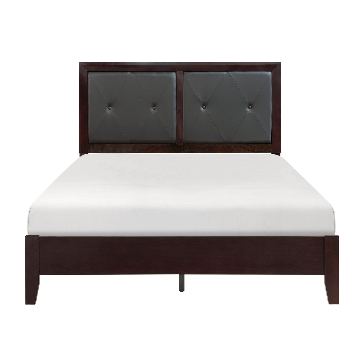 Edina Expresso Finish Panel Bedroom Set 2145 - Harwin Furniture