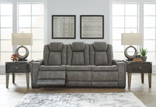 Load image into Gallery viewer, Next Gen DuraPella Slate POWER Reclining
Sofa and Loveseat 22004