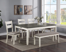 Load image into Gallery viewer, Dacota Chalk/Grey Dining Room Set 2213