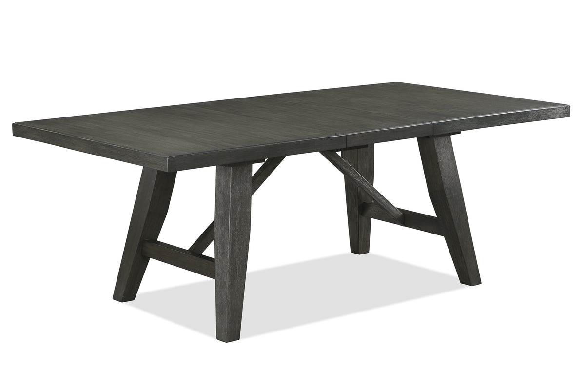 Rufus Grayish Brown Extendable Dining Set

2218