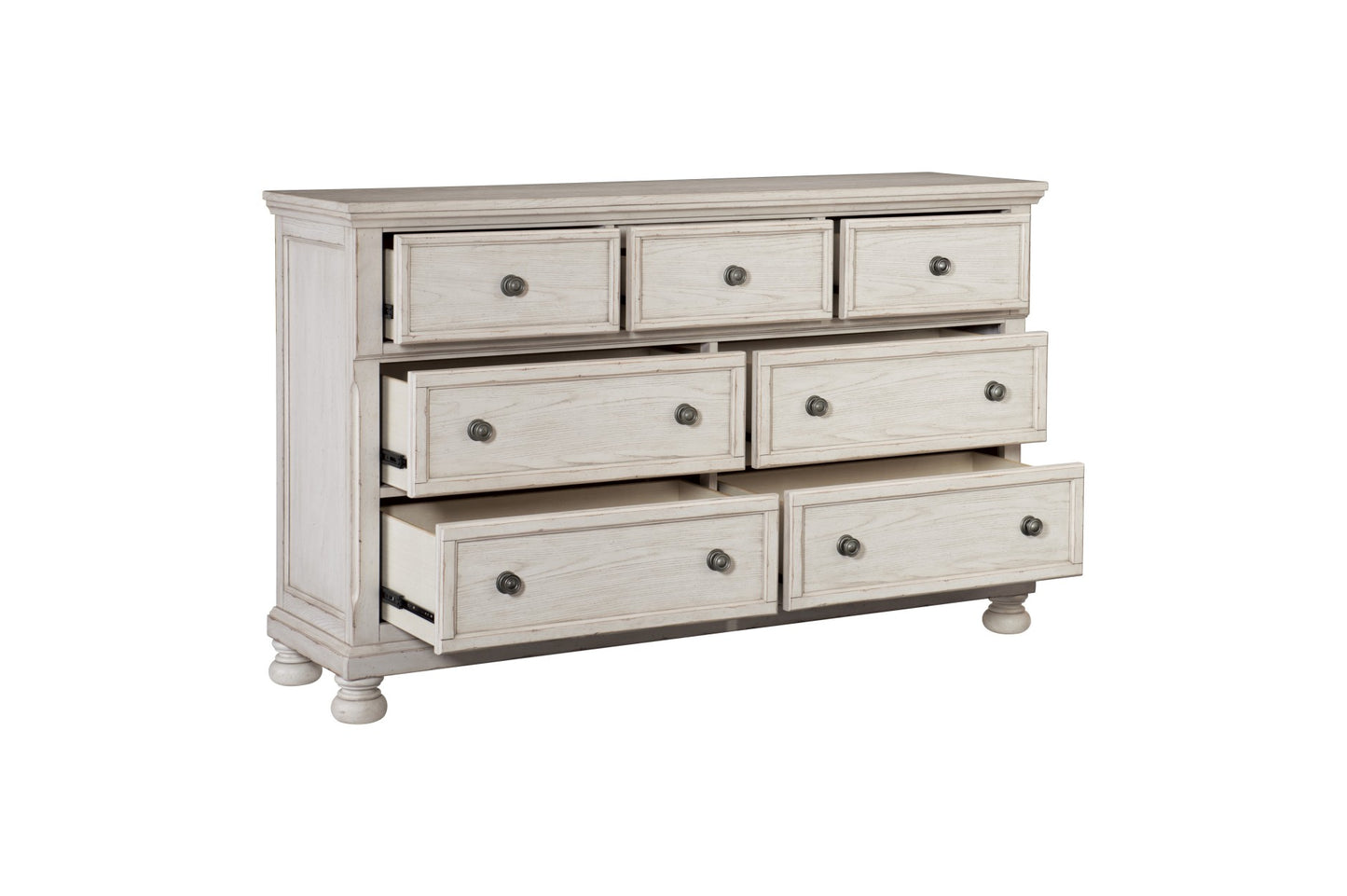 Bethel White Finish Platform Storage Bedroom Set 2259