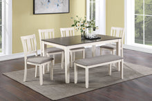 Load image into Gallery viewer, Rowan Chalk/Gray 6pc Dining Set

2263