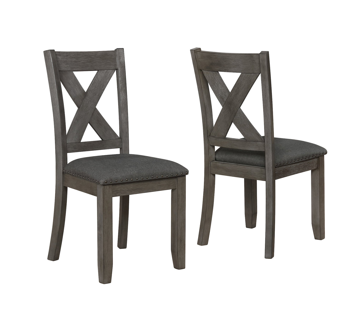 Favella Dark Gray Dining Set 2323