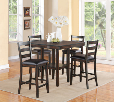 Tahoe  Brown 5pc Counter Height  Set | 2630