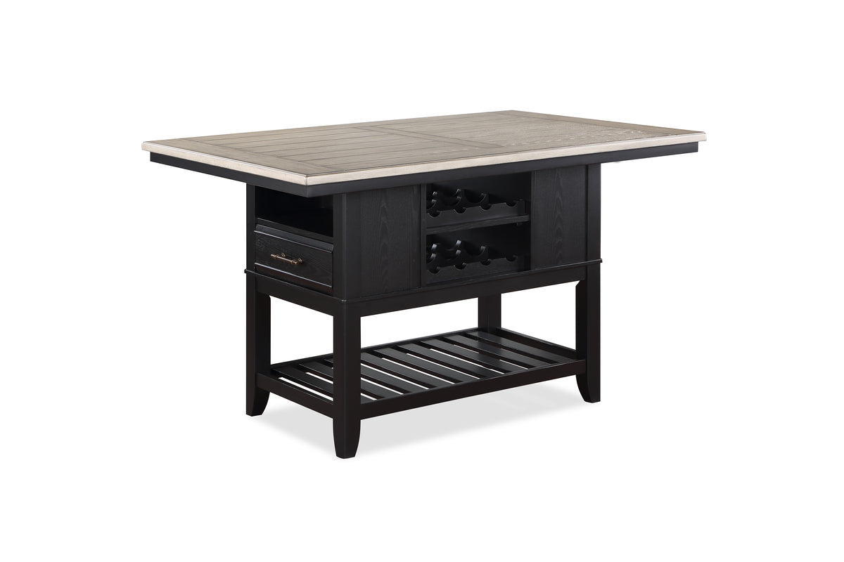 Frey Black/Gray Counter Height Set 2716