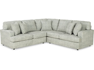 Playwrite Gray 3-Piece Sectional 27304