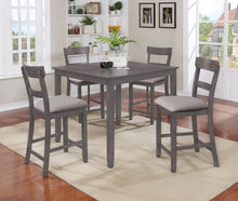 Load image into Gallery viewer, Henderson Gray 5pc Counter Height Dining Set | 2754