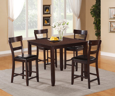 Henderson Brown 5pc Counter Height Dining Set | 2754