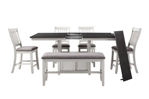 Buford Chalk Grey  Counter Height Set 2773