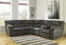 Load image into Gallery viewer, Tambo Pewter Reclining Sectional 27801