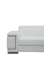 Load image into Gallery viewer, Adrian White LEATHER MATCH Sofa and Loveseat MI 2205