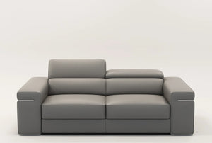 Soho Grey  LEATHER MATCH Sofa and Loveseat  S8020