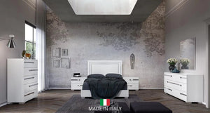 Volare Croco Collection Italian Bedroom Set