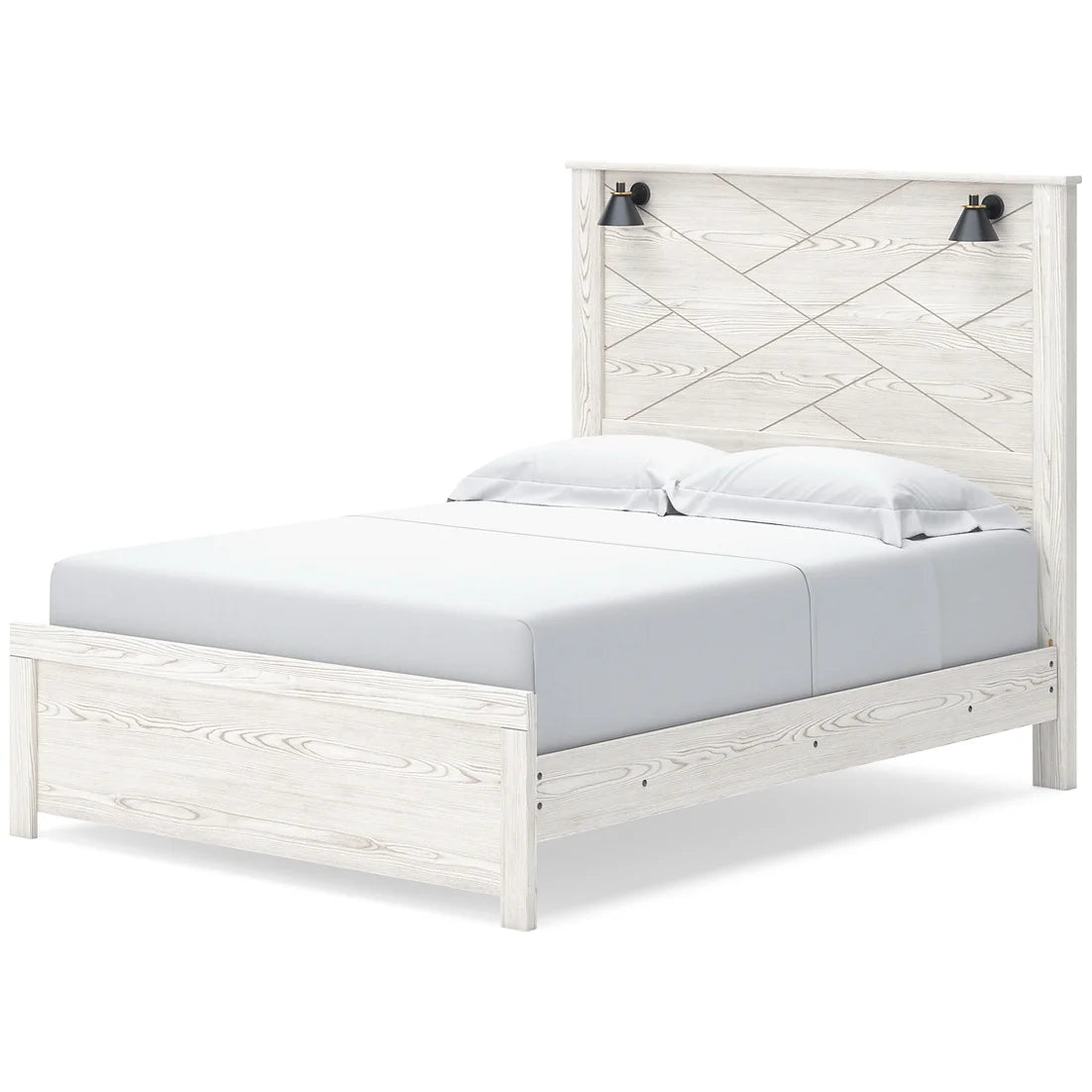 Gerridan White/Grey Panel Bedroom Set B1190