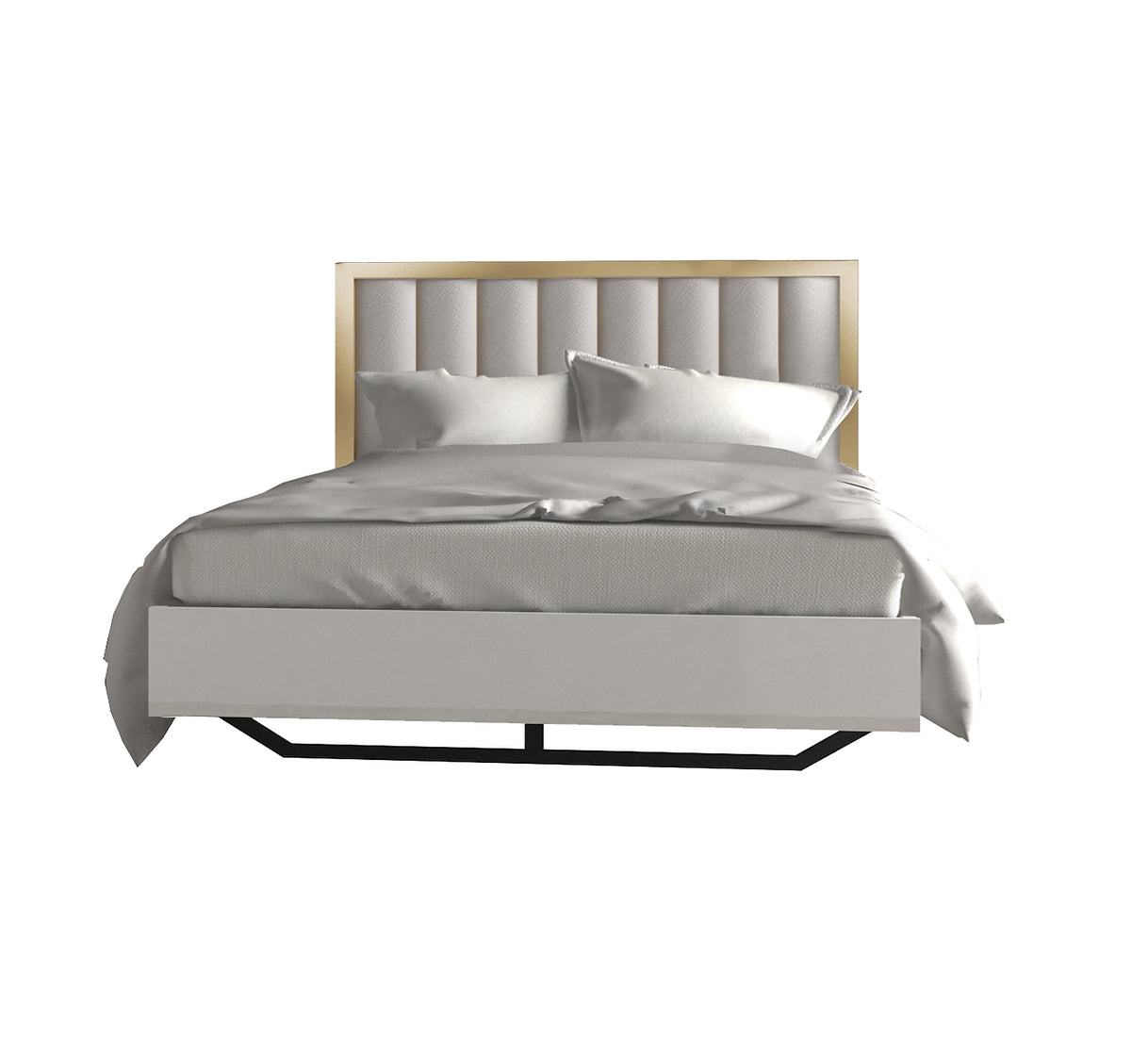 Fiocco Collection White Italian Bedroom Set