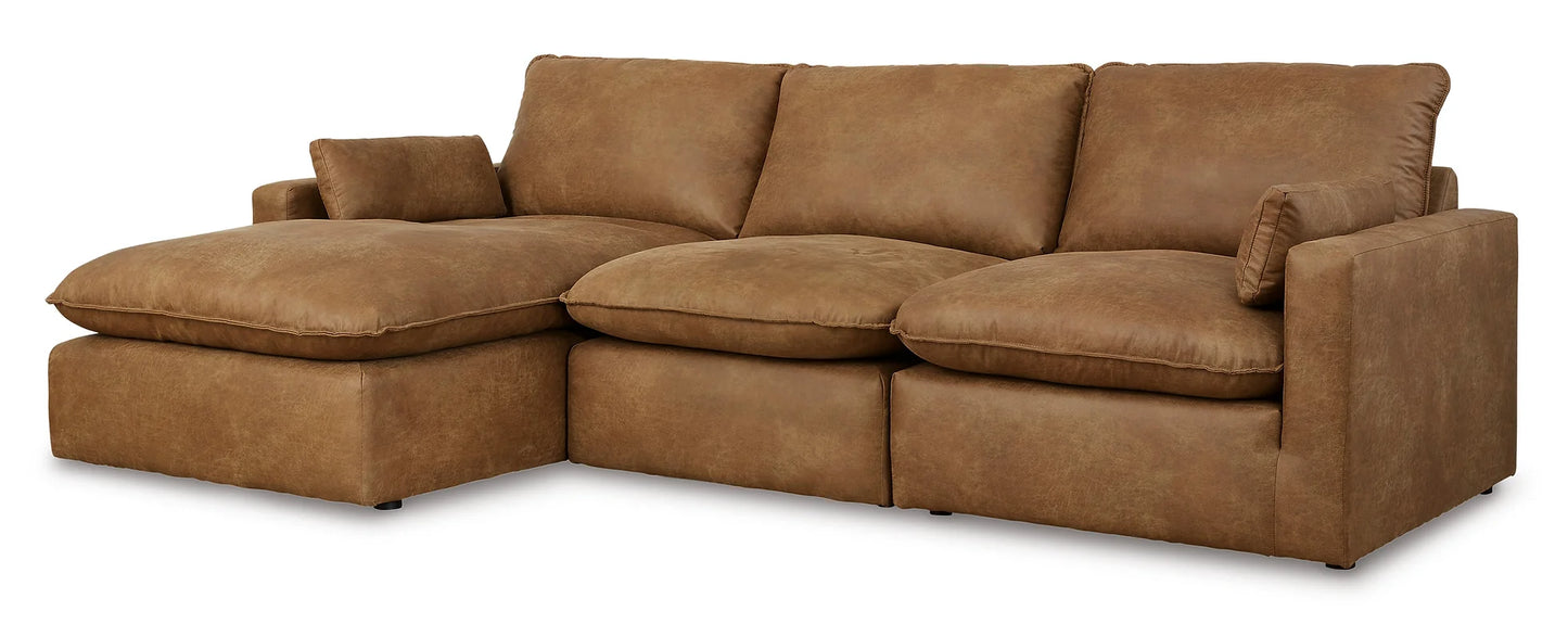 Marlaina Caramel LAF Sectional 22501