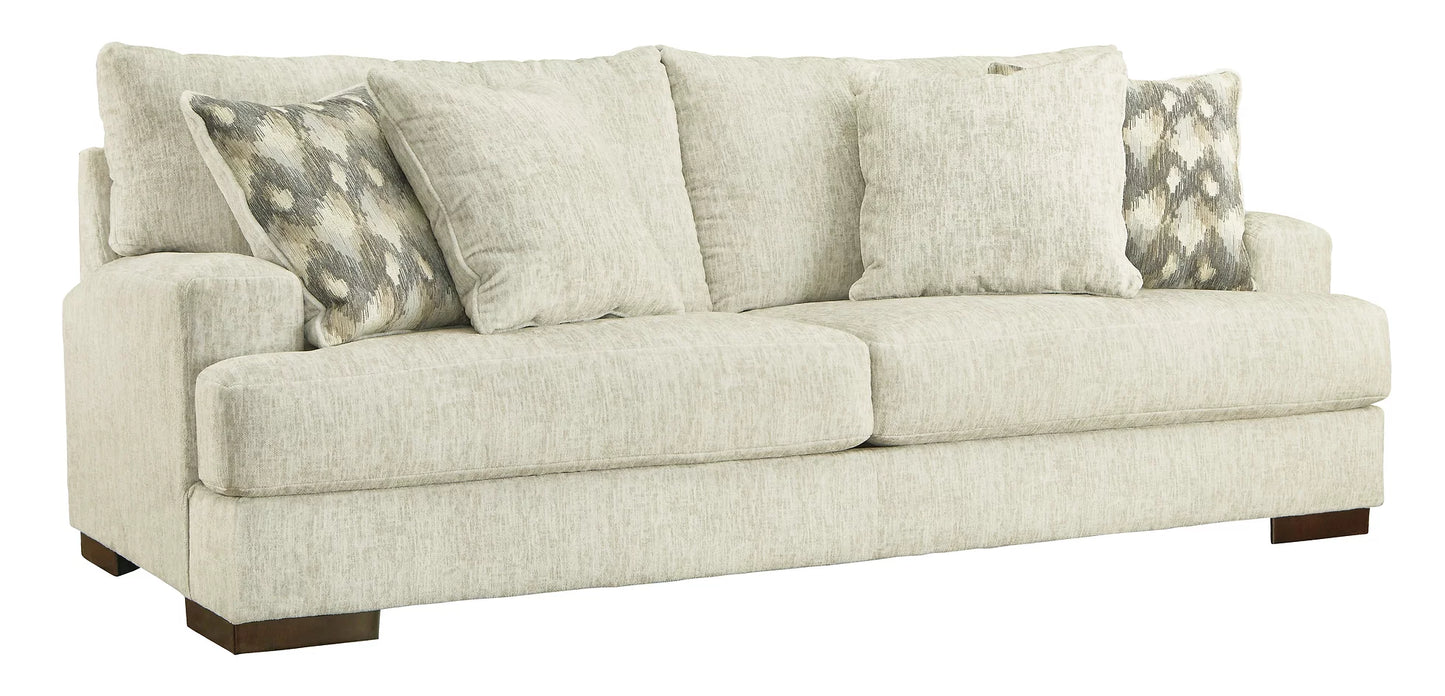 Caretti Parchment Sofa and Loveseat 12303