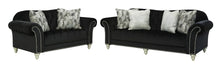 Load image into Gallery viewer, Harriotte Black Sofa and Loveseat 26206