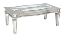 Load image into Gallery viewer, Tessani Silver Coffee Table T099