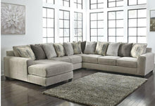 Load image into Gallery viewer, Ardsley Pewter 4pc 6-Seater LAF Chaise Sectional

39504