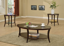 Load image into Gallery viewer, Rhonda Brown 3-Piece Coffee Table Set 4247