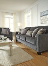 Load image into Gallery viewer, Gavril Smoke Sofa and Loveseat 43001