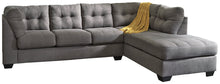 Load image into Gallery viewer, Maier Charcoal 2-Piece RAF Sectional with Chaise | 45220