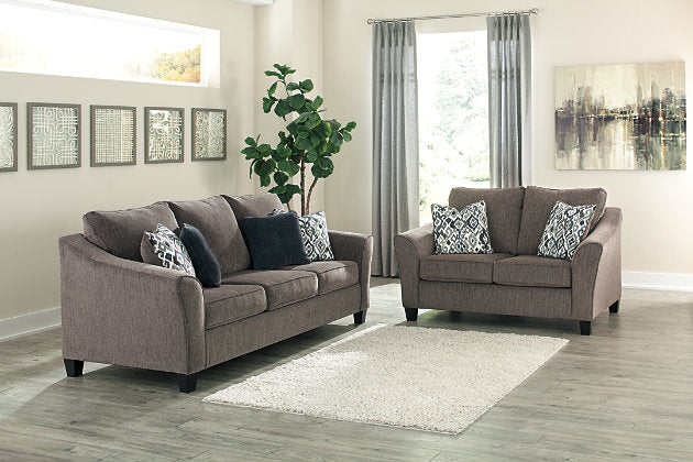 Nemoli Slate Sofa and Loveseat 45806