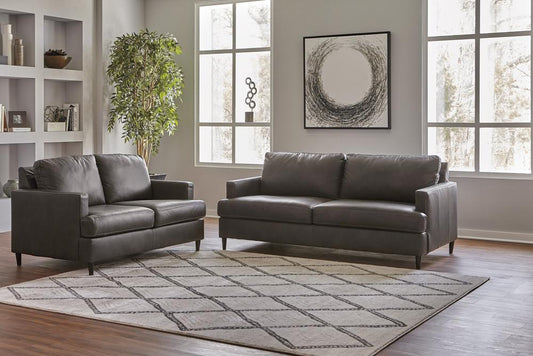 Hettinger Ash Leather Living Room Set
49501