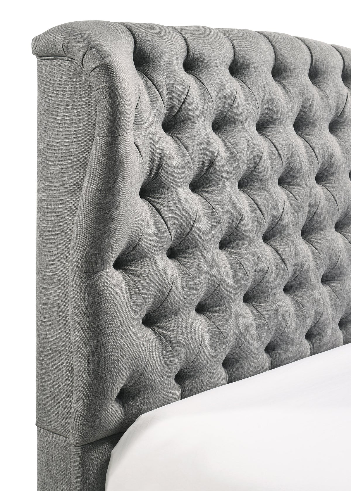 Linda Gray Queen Upholstered Panel Bed

5138 - Harwin Furniture