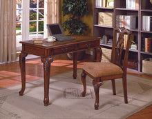 Load image into Gallery viewer, Fairfax Brown Home Office Desk &amp; Chair Set
