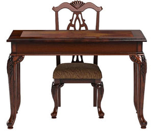 Fairfax Brown Home Office Desk & Chair Set