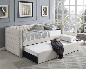 Trina Ivory Twin Daybed with Trundle | 5335
