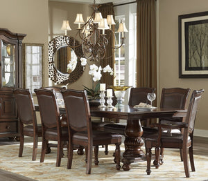 Lordsburg Brown/Cherry Extendable Dining Set | 5473