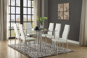 Florian White 5pc  Dining Room  Set 5538W