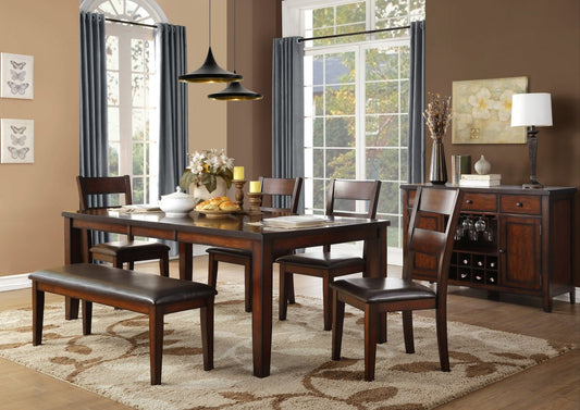 Mantello Cherry Extendable  Dining Set | 5547