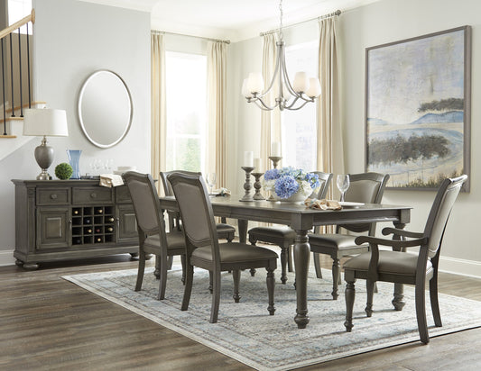 Summerdale Gray Dining Server