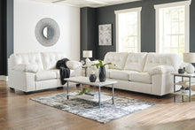 Load image into Gallery viewer, Donlen White  Sofa and Loveseat 59703