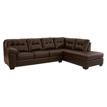 Load image into Gallery viewer, Donlen Chocolate RAF Sectional 59704