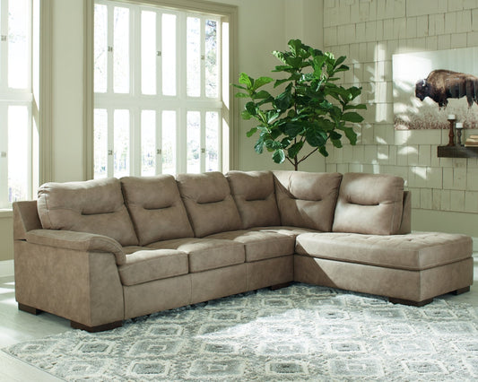 Maderla Pebble 2-Piece Sectional with Chaise | 62003S2